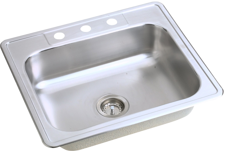 Elkay GE233223 Dayton Equal Double Bowl Top Mount Stainless Steel Sink for sale online 