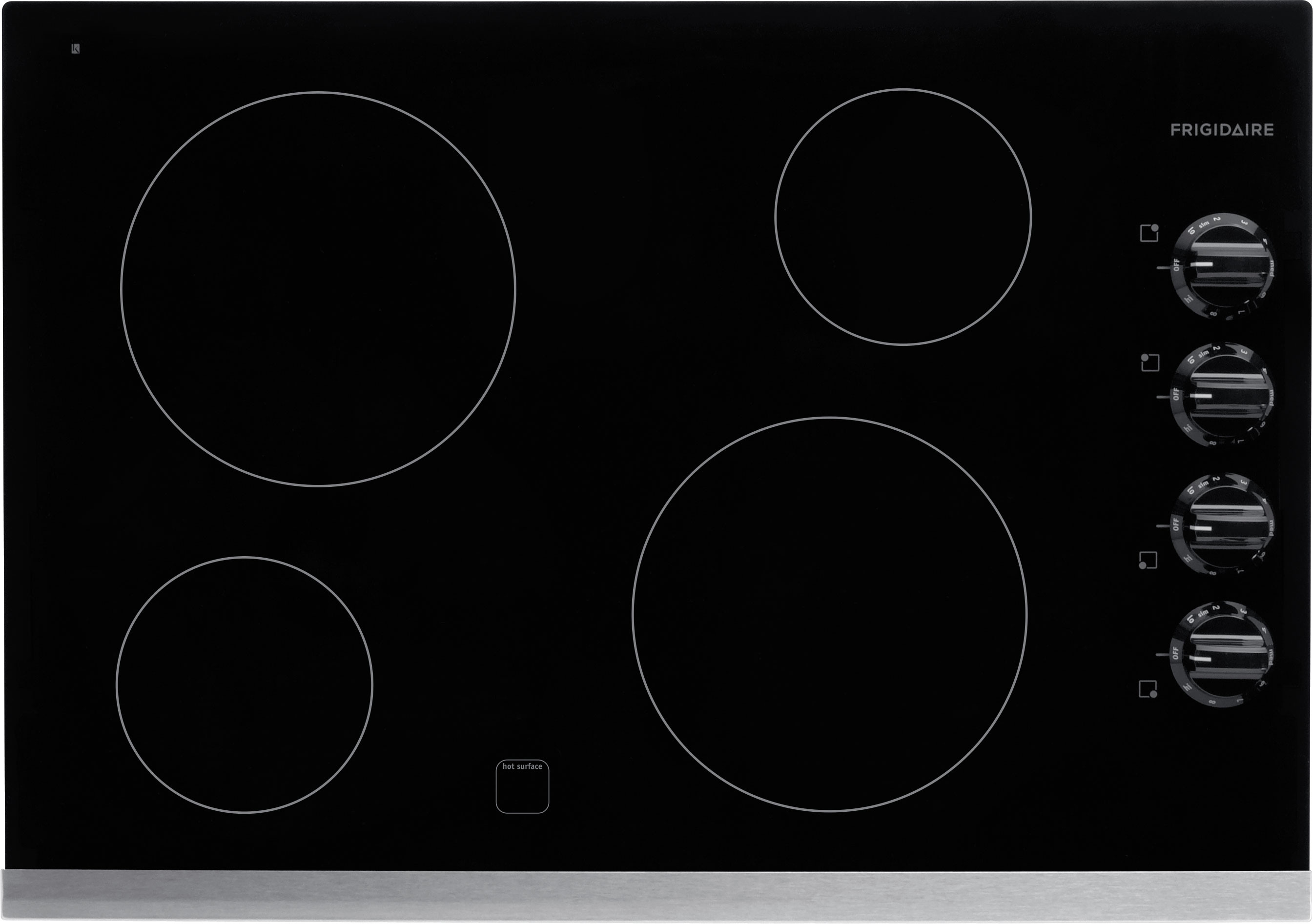 Frigidaire FFEC3024PS 30 Inch Electric Cooktop with 4 Elements