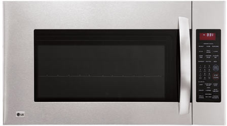 LG LMV2083ST 2.0 cu. ft. Over-the-Range Microwave Oven with 300 CFM