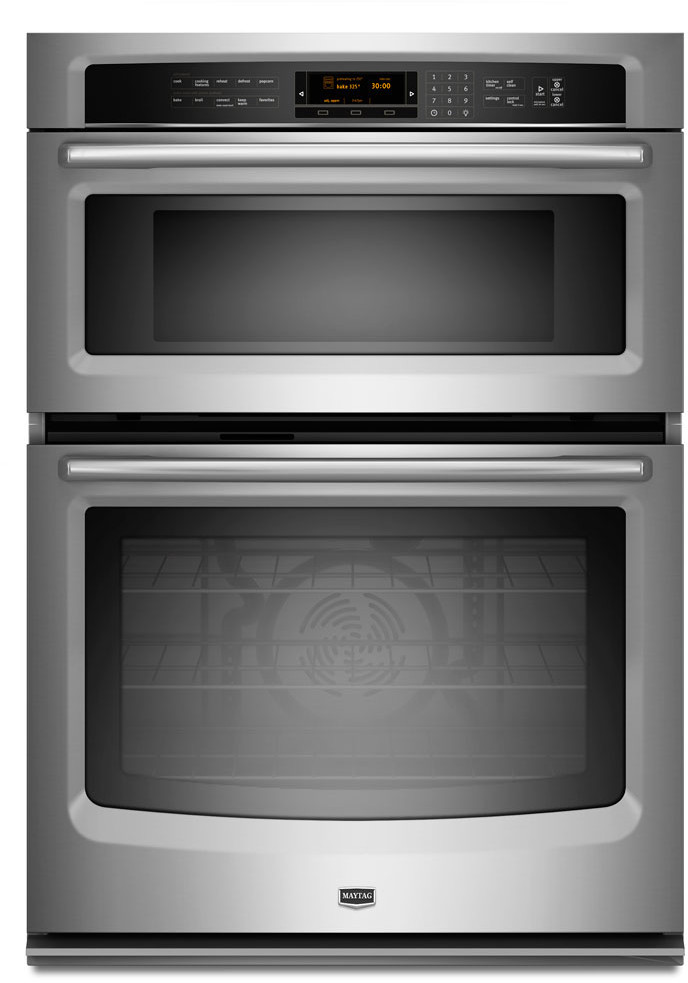 Maytag MMW9730AS 30 Inch Microwave Combination Wall Oven with 5.0 cu