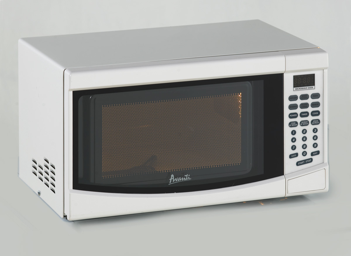 Avanti MO7191TW 0.7 cu. ft. Countertop Microwave Oven with 700 Watts, 9