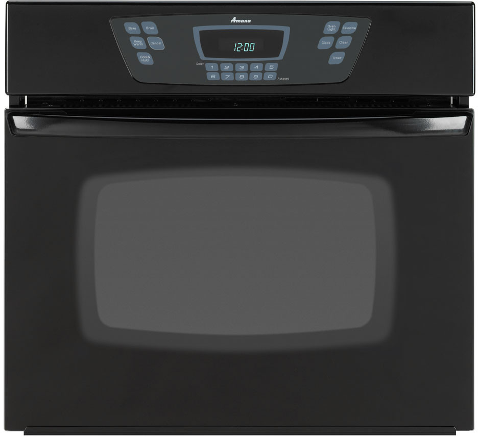 Amana AEW3530DDB 30 Inch Single Electric Wall Oven with 2 Oven Racks
