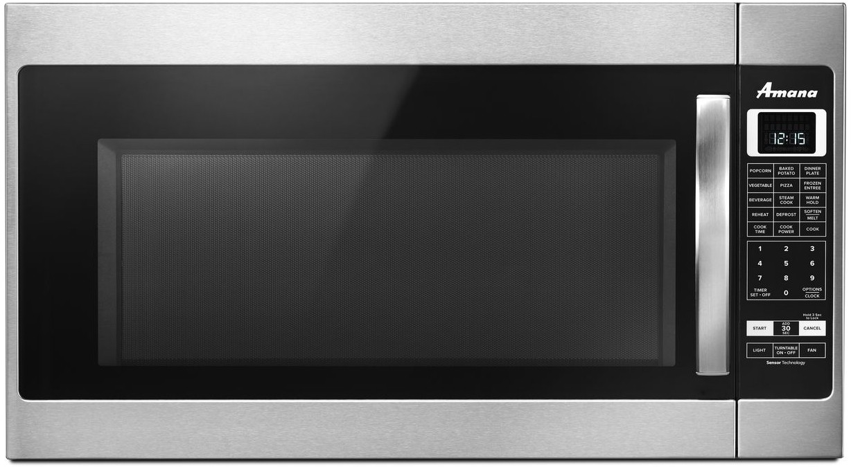 Amana AMV6502RES 2.0 cu. ft. Over the Range 1,000 Watt Microwave with