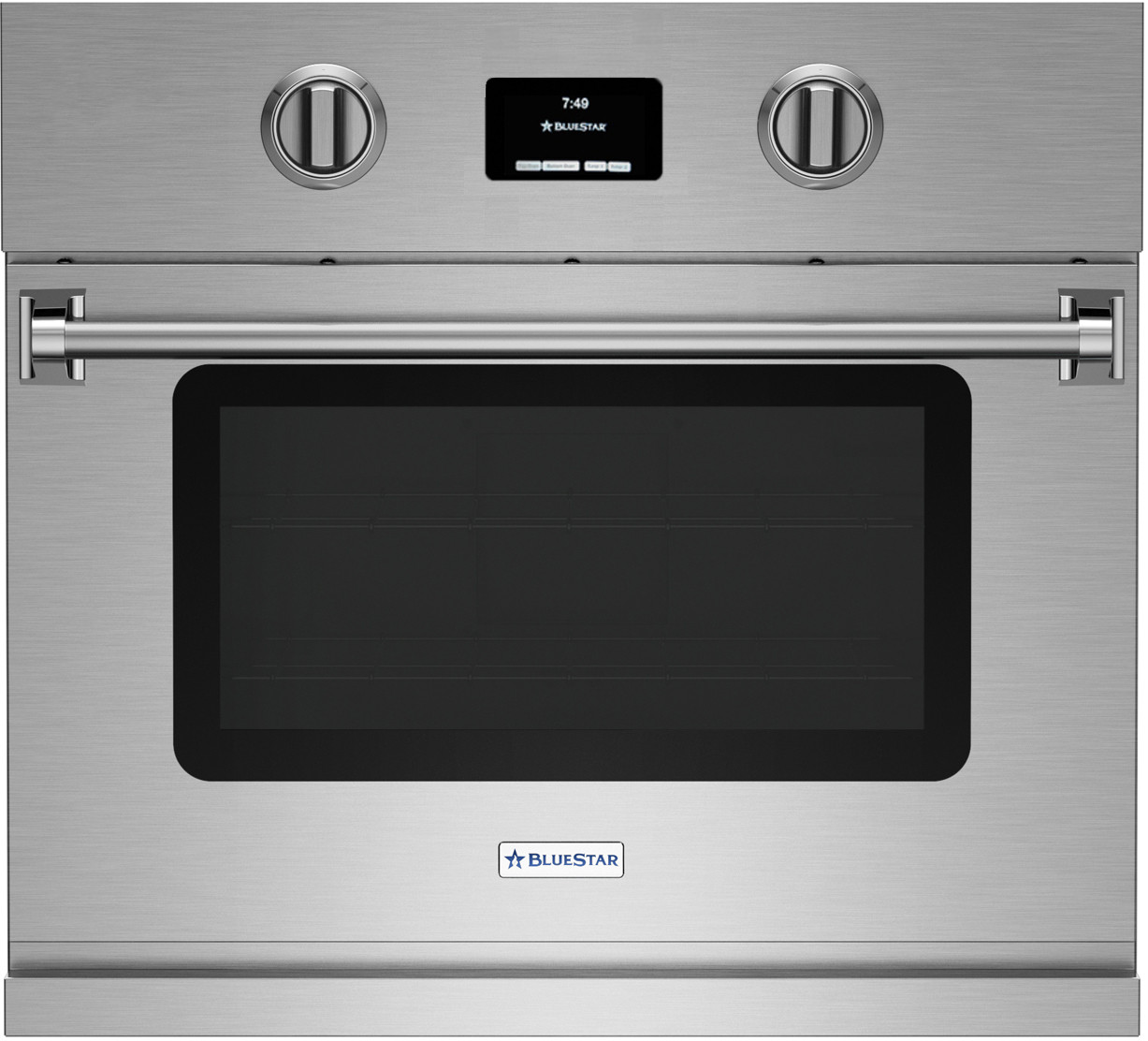 BlueStar BSEWO30ECDD 30 Inch Single Electric Wall Oven with 4.5 cu. ft. Convection Oven