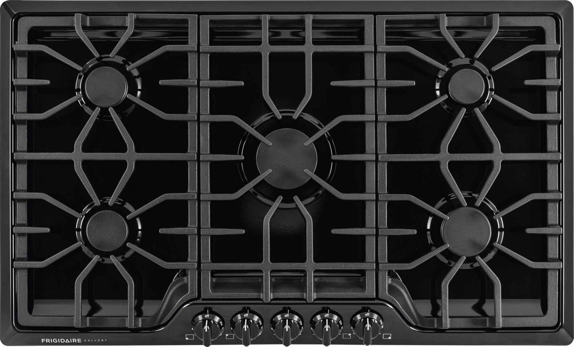 Frigidaire FGGC3645QS Frigidaire Gallery 36 inch Gas Cooktop in Stainless Steel 