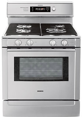 type woestenij parachute Siemens HG2528UC 30 Inch Freestanding Gas Range with 4 Sealed Burners  Including versaTemp 16,000/400 BTU Burner, 5.1 cu. ft. threeD Surround  European Convection, Self-Clean Convection, Warming Drawer and Touch Sensor  Control Panel