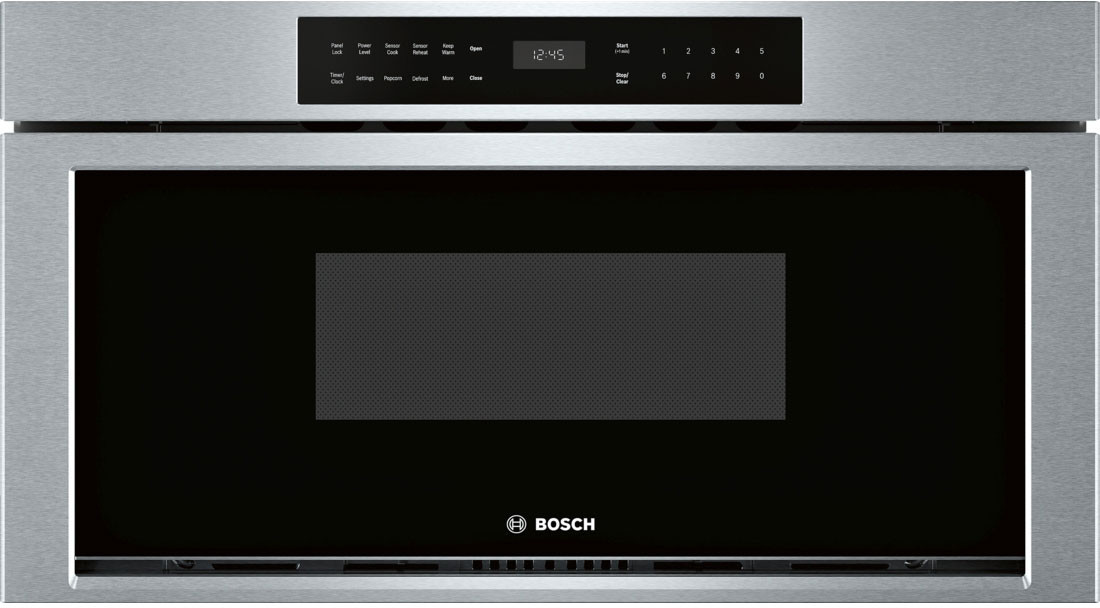 Bosch HMD8053UC 30 Inch Microwave Drawer with 1.2 cu. ft. Capacity, 950