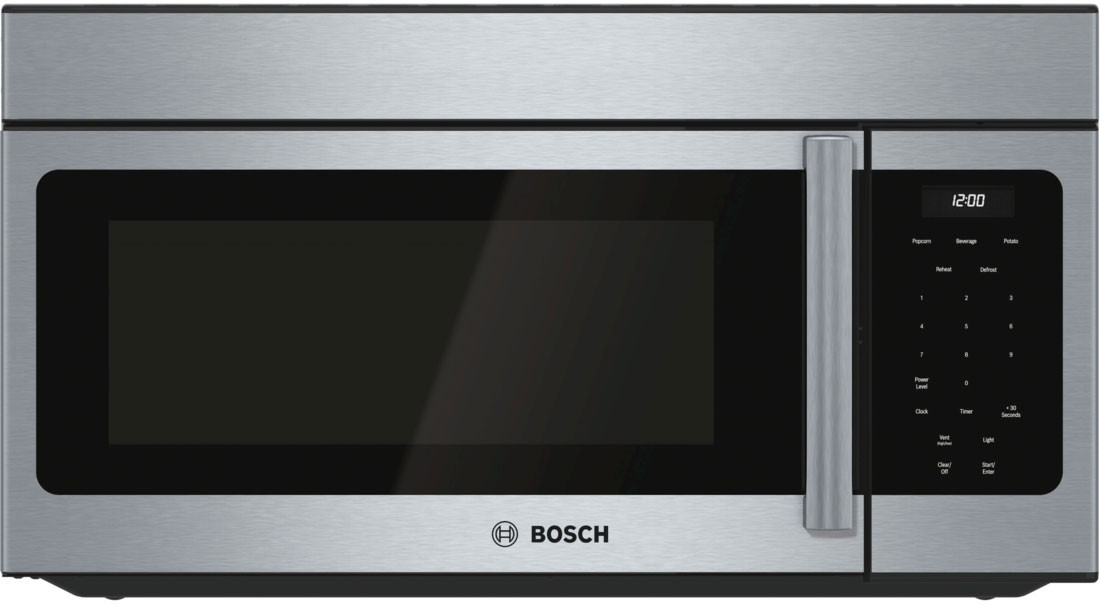 Bosch HMV3053U 30 Inch OvertheRange Microwave Oven with Weight AutoCook, Automatic Defrost