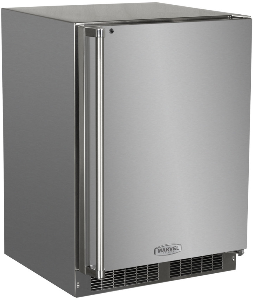 Marvel MO24RFS2LS 24 Inch Outdoor Refrigerator with
