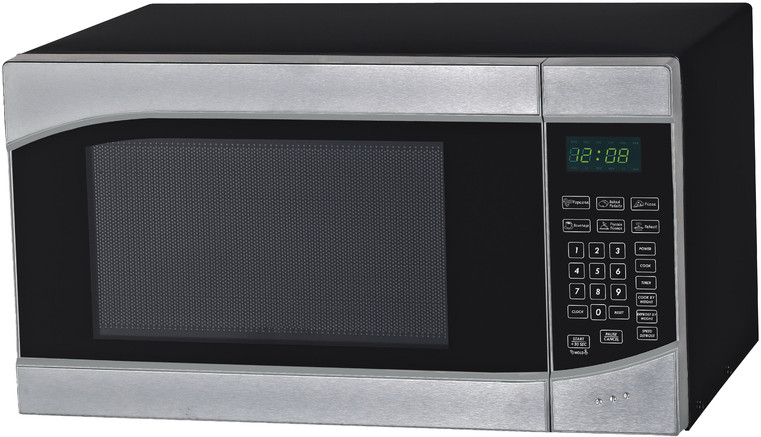 900 watt Stainless Steel Countertop Microwave Oven NEW Popular Beach 0.9 Cu Ft 