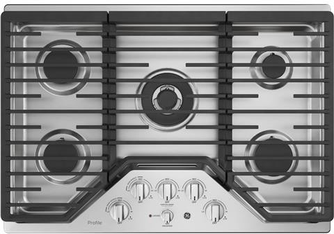 GE PGP9030SLSS 30 Inch Gas Cooktop