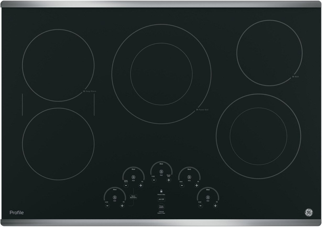 Ge Pp9030sjss 30 Inch Electric Cooktop, General Electric Countertop Stove Parts