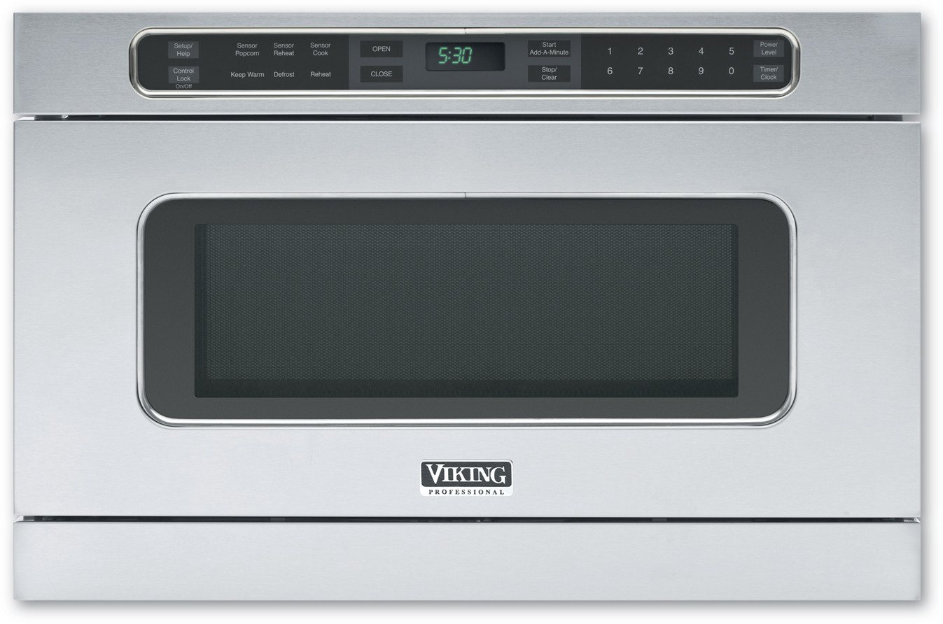 Viking VMOD241SS Undercounter DrawerMicro Microwave Oven with 1 cu. ft
