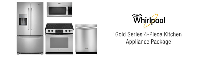 Whirlpool Gold Series 4-Piece Kitchen Appliance Package Package